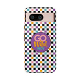 Colorful Plaid Go Wild Indy Tough Phone Cases