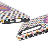 Colorful Plaid Go Wild Indy Tough Phone Cases