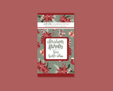 Christmas Florals Volume Four Sticker Book