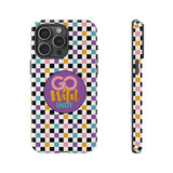 Colorful Plaid Go Wild Indy Tough Phone Cases