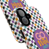 Colorful Plaid Go Wild Indy Tough Phone Cases