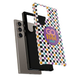 Colorful Plaid Go Wild Indy Tough Phone Cases