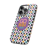Colorful Plaid Go Wild Indy Tough Phone Cases
