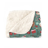 Christmas 2024 Sherpa Fleece Blanket