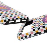 Colorful Plaid Go Wild Indy Tough Phone Cases