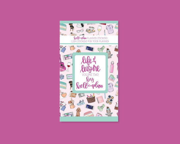 Life & Leisure Volume Two Sticker Book