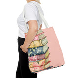 Book Stack Tote Bag 2024