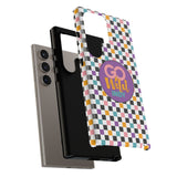 Colorful Plaid Go Wild Indy Tough Phone Cases