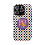Colorful Plaid Go Wild Indy Tough Phone Cases
