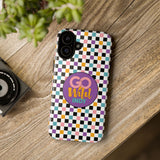 Colorful Plaid Go Wild Indy Tough Phone Cases