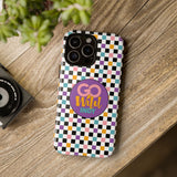 Colorful Plaid Go Wild Indy Tough Phone Cases