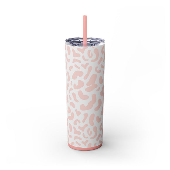 2025 Fierce Plans Planner Skinny Tumbler with Straw, 20oz