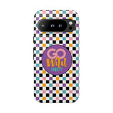 Colorful Plaid Go Wild Indy Tough Phone Cases