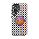 Colorful Plaid Go Wild Indy Tough Phone Cases