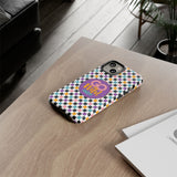 Colorful Plaid Go Wild Indy Tough Phone Cases