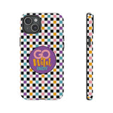Colorful Plaid Go Wild Indy Tough Phone Cases
