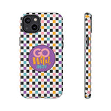 Colorful Plaid Go Wild Indy Tough Phone Cases