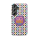 Colorful Plaid Go Wild Indy Tough Phone Cases