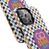 Colorful Plaid Go Wild Indy Tough Phone Cases