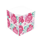 Pattern Petal Play Note Cube