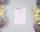 Therapy Notes Sheets Paper Pacs