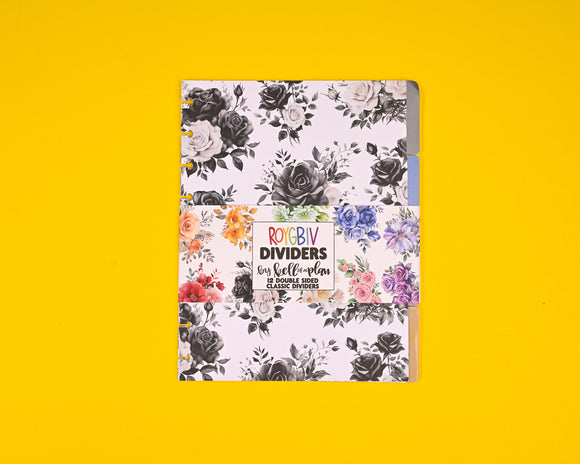 ROYGBIV Floral Dividers