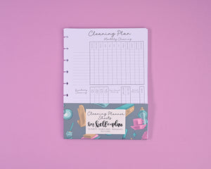 Cleaning Planner Sheets Paper Pack