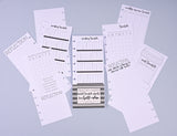 Healthy Habits Habit Tracker Sheets- 5 Trackers in 1 Pack- MONTHLY Pack