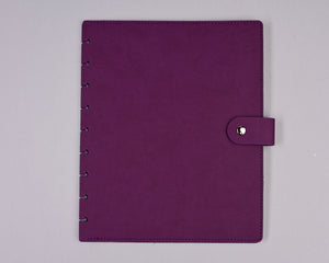 Plum Snap Planner Cover