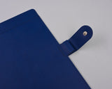 Denim Blue Snap Planner Cover