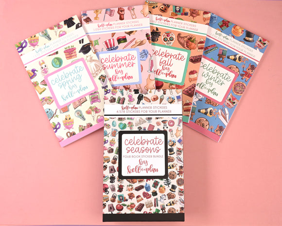 Celebrate Seasons Sticker Book Bundle