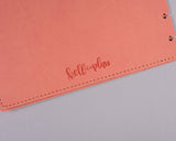 Salmon Snap Planner Cover