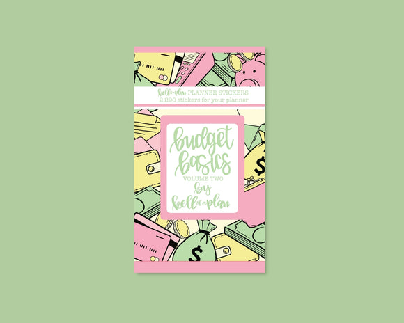 Budget Basics Volume Two Sticker Book