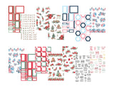 Christmas Florals Volume Four Sticker Book