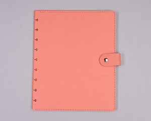 Salmon Snap Planner Cover