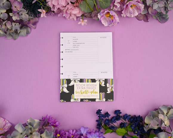 Book Review Extra Pages Paper Pack
