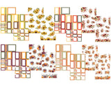 Fall Florals Volume Four Sticker Book