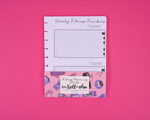 Fitness Planning Sheets Paper Pack