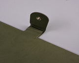 Olive Green Snap Planner Cover