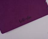 Plum Snap Planner Cover