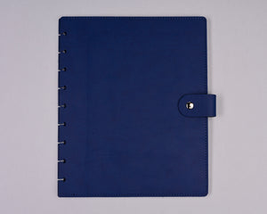 Midnight Blue Snap Planner Cover