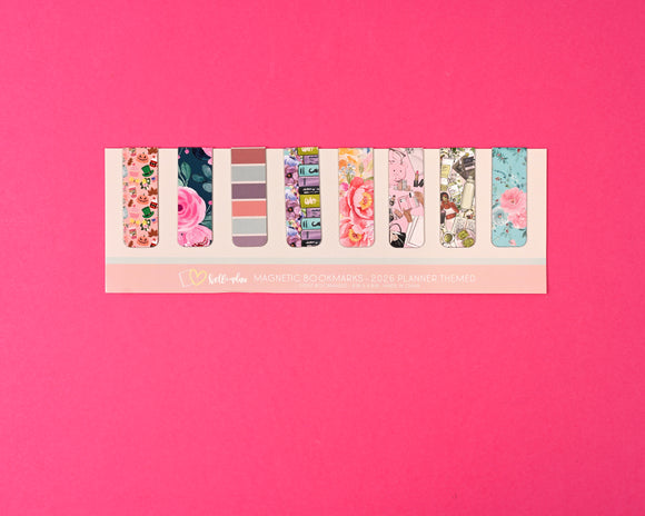 Magnetic Bookmarks - 2026 Planner Themes