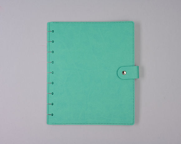Aqua Snap Planner Cover