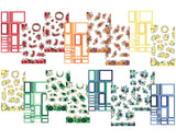 ROYGBIV Boxes & Florals Volume 6- Versed Planning Collab Sticker Book