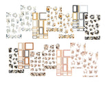 Neutral Boxes & Florals Volume 2- Versed Planning Collab Sticker Book