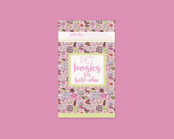 Pet Basics Sticker Book