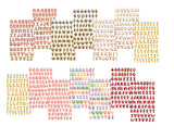 Decorative Alpha Sticker Book