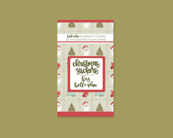 Christmas Icons Stickers Volume Five Sticker Book