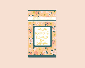 Mini Icons & Florals Sticker Book