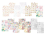 Mini Icons & Florals Sticker Book